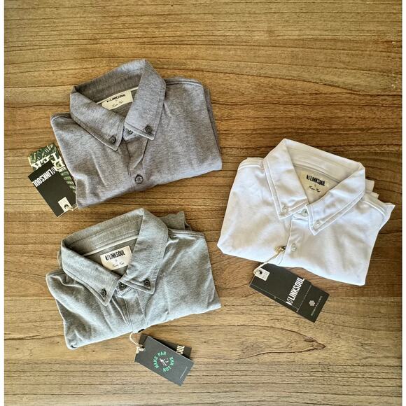 Linksoul Long Sleeve Button Down Shirt Bundle (3) - Size S - Picture 1 of 9